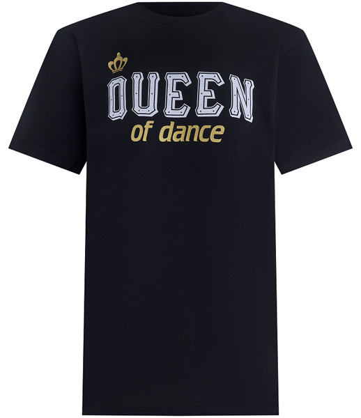 Футболка Queen of Dance, цвет черный