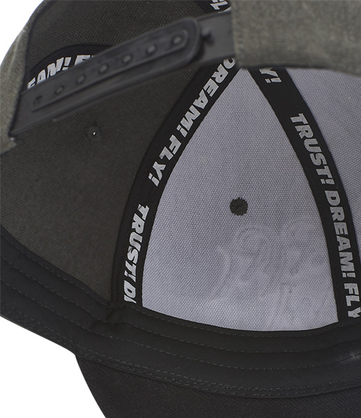 Снепбек хаки с черным логотипом FDSARR TEAM