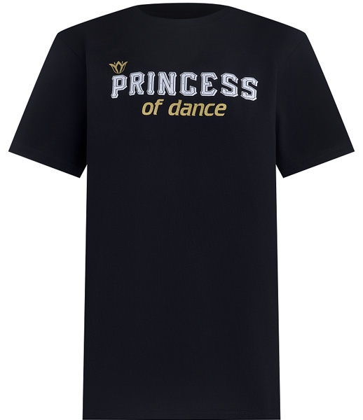 Футболка Princess of Dance, цвет черный